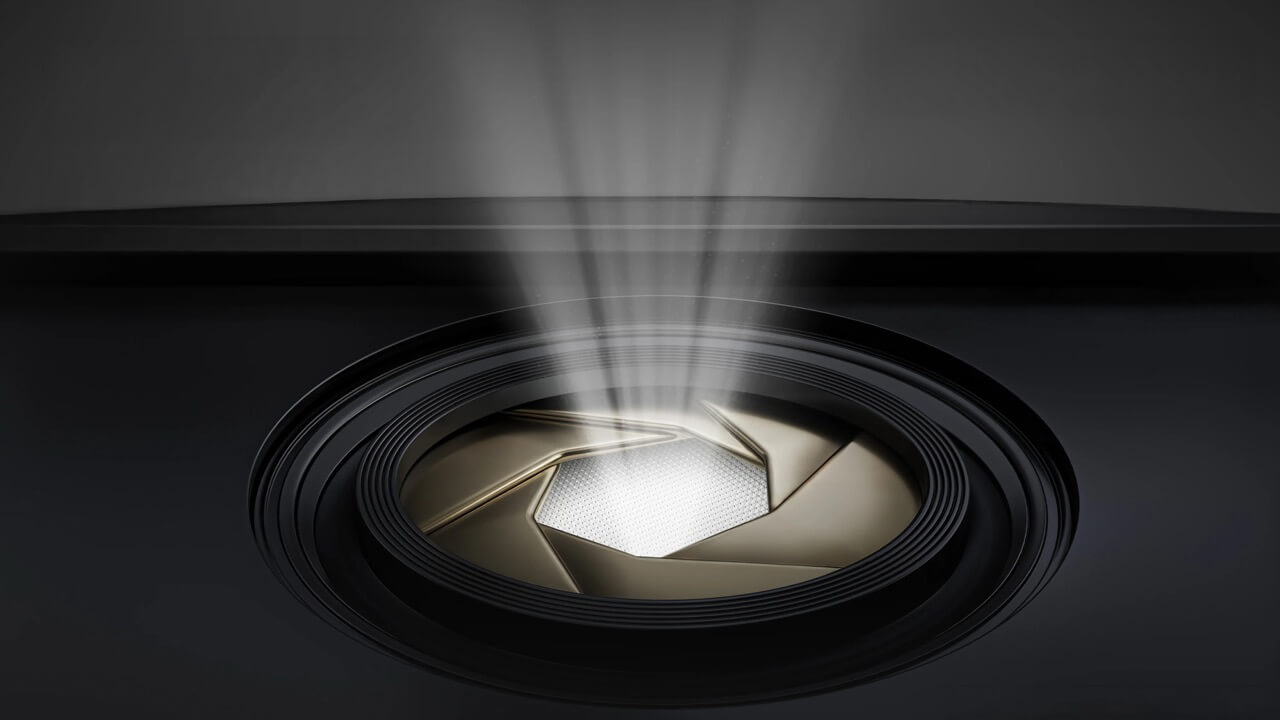 CineBlack Pro Kontrastdarstellung des Hisense PX4 Pro